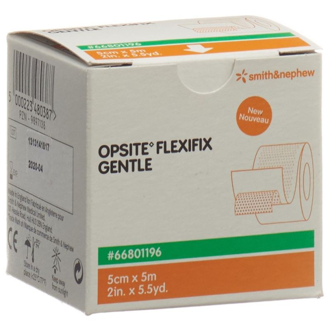 OPSITE FLEXIFIX GENTLE បង់រុំខ្សែភាពយន្ត 5cmx5m