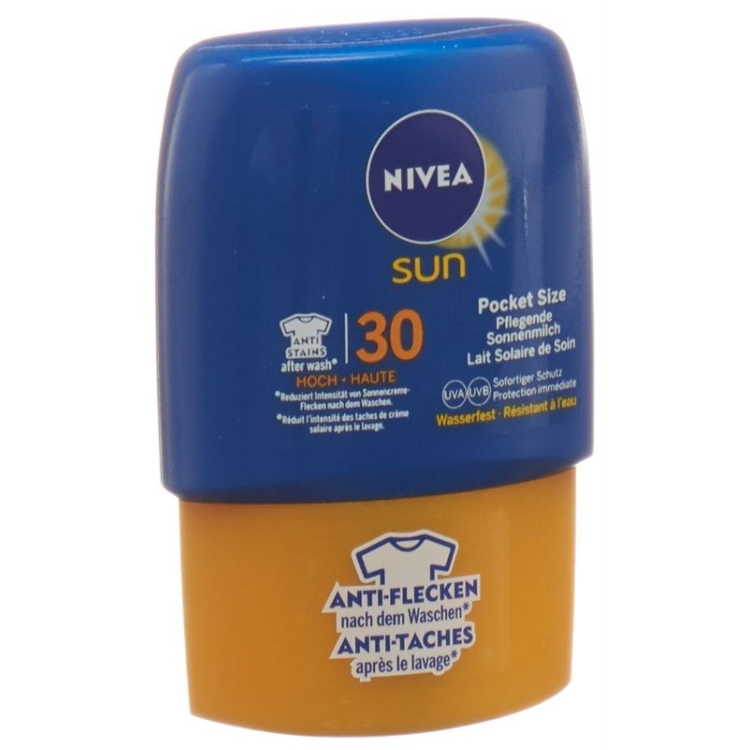 Nivea Sun тэжээлийн нарны сүү SPF 30 Халаасны хэмжээ 50 мл