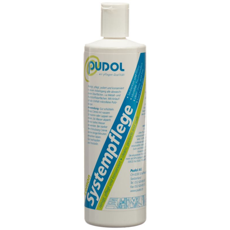 Pudol system care citronflaske 400 g