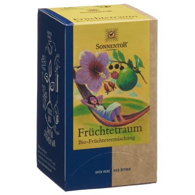 Sonnentor fruit dream tea individually