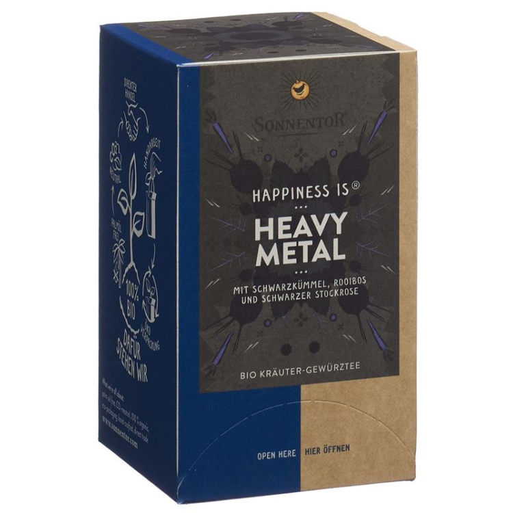 Sonnentor Happiness is Heavy Metal tea Battalion 18 pieces