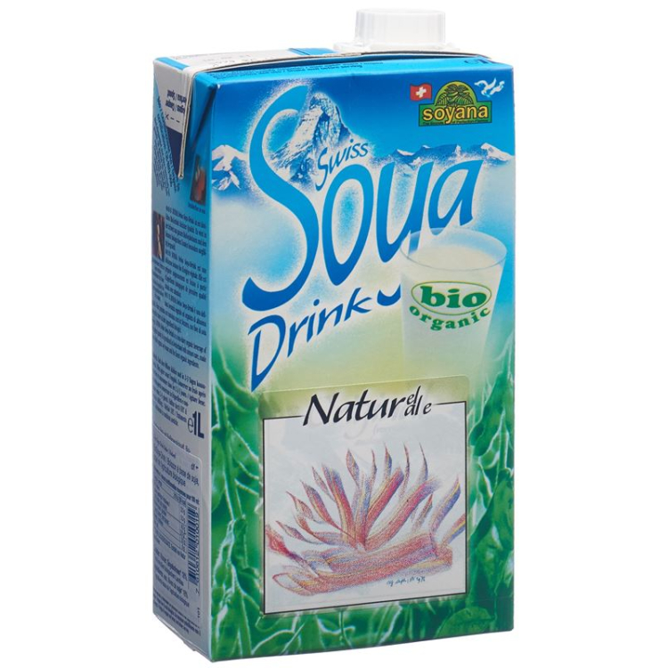 Soyana Swiss napój sojowy naturalny organiczny tetra 5 dl