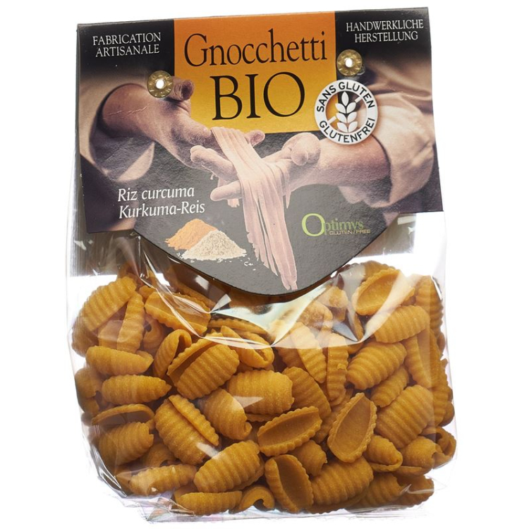 Optimys Gnochhetti turmeric rice bio 250 g Btl