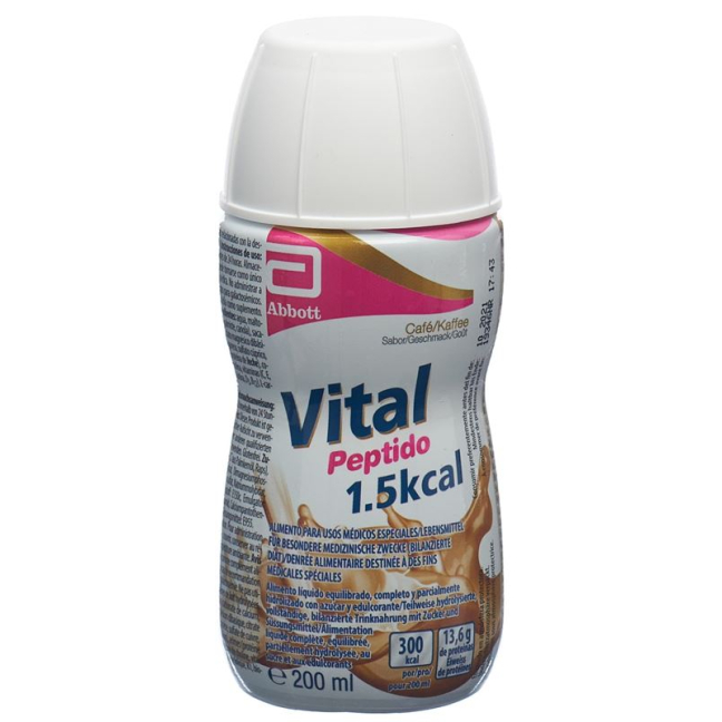 Vital peptido liq coffee 30 Fl 200 ml