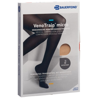 VENOTRAIN MICRO A-D KKL2 L normal/short open toe cream
