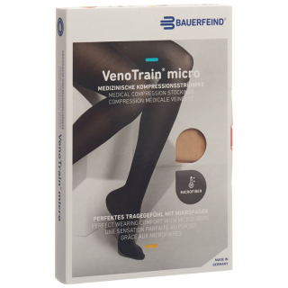 VenoTrain MICRO A-D KKL2 M plus / short open toe cream 1 pair