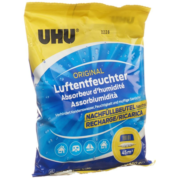 Uhu dehumidifier neutral isi semula 450 g