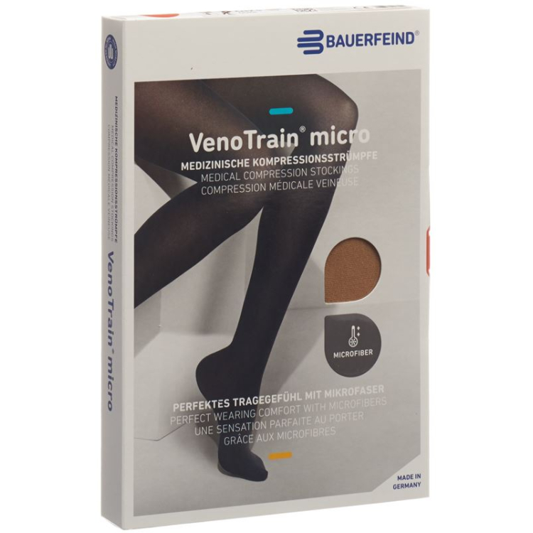 VENOTRAIN MICRO A-G KKL2 XL pluss/pikk avatud varba karamell