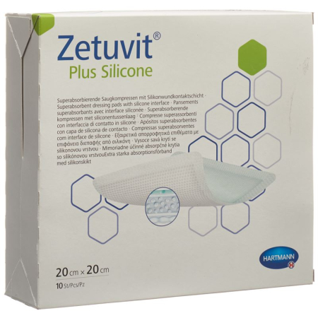 ZETUVIT Plus Silicone 20x20cm - Body Care Products