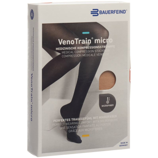 VenoTrain MICRO A-TU KKL2 XL plus / long closed toe cream 1 pair