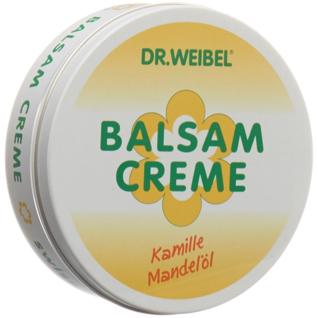 dr Weibel Balm Creme Camomila Óleo De Amêndoa Ds 125 ml