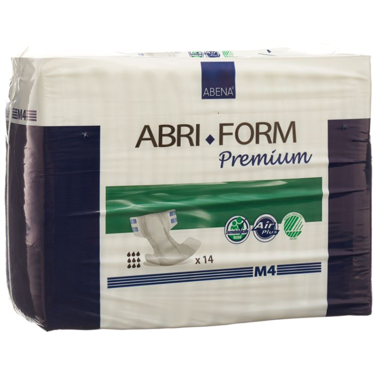 Abri-Form Premium M4 70-110cm màu xanh dung tích hút trung bình 3600 ml