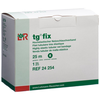 tg fix highly elastic tubular mesh bandage 25m E for large volume