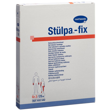 Stülpa Fix ցանցի վիրակապ Gr2 բազմամատով ռուլետ 25 մետր