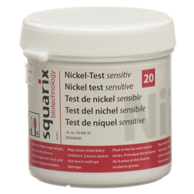 ניקל Test Sensitiv Teomed 20 בדיקות