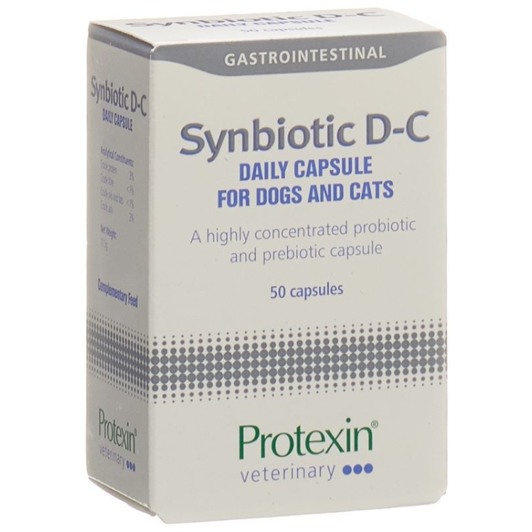 PROTEXIN Synbiotics D-C kapslid 50 tk