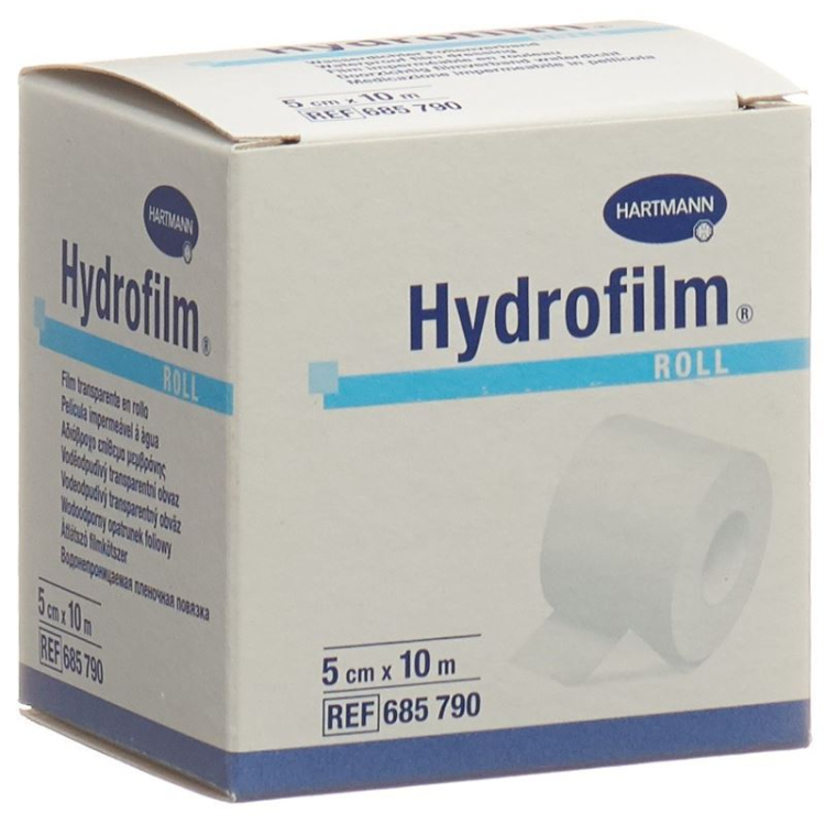 Film de pansement Hydrofilm ROLL 5cmx10m transparent