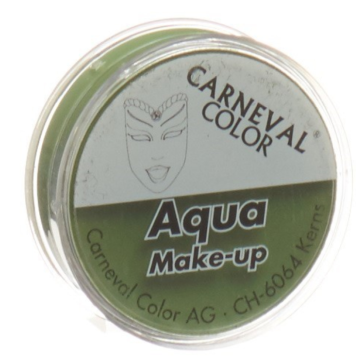 CARNEVAL COLOR AQUA Make Up grön Ds 10 ml