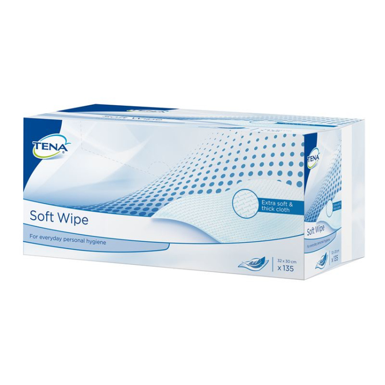 TENA Soft Wipe 30x32cm