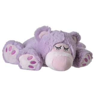 Beddy Bear peluche chauffante Sleepy Bear violet