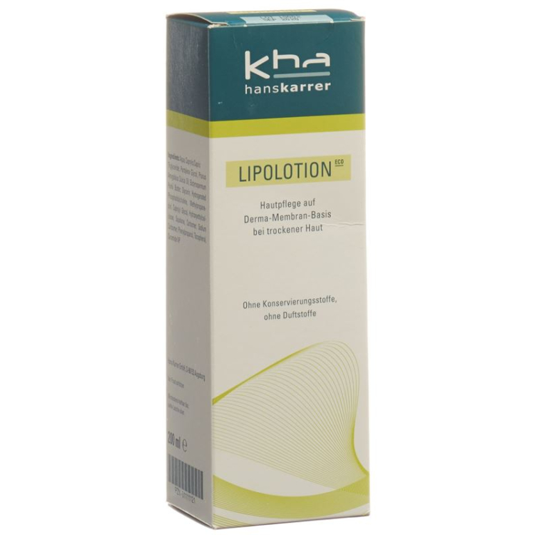 Hans Karrer Lipotion Eco Tb 200ml