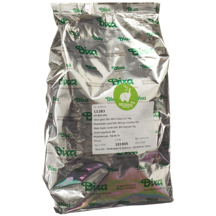 Dixa Mate leaves green DAC BIO cut 1 kg