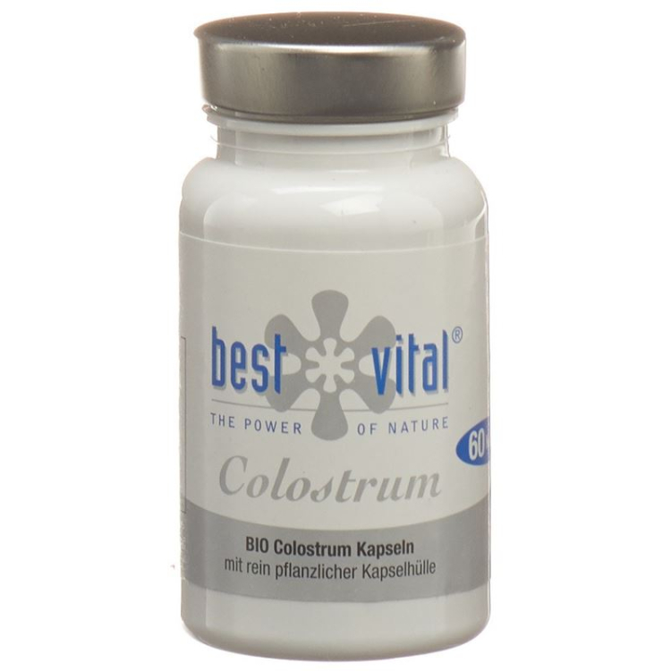 Bestvital մաքուր colostrum պարկուճներ 60 հատ