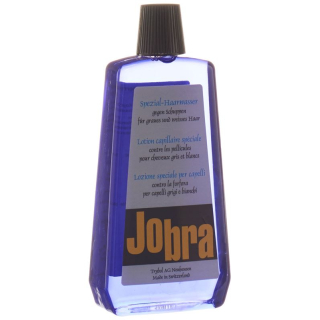 Speciální vlasové tonikum Jobra lahvička na modré bílé a šedé vlasy 250 ml