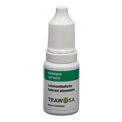 Trawosa food coloring dark green bottle 1000 ml