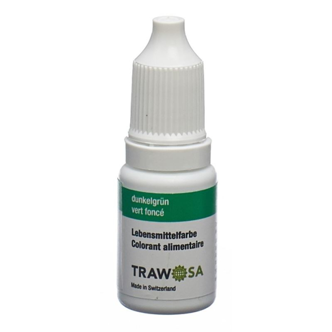 Trawosa gıda boyası koyu yeşil 1000 ml şişe