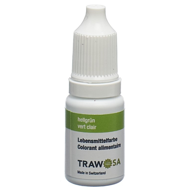 Trawosa madfarve lysegrøn flaske 1000 ml