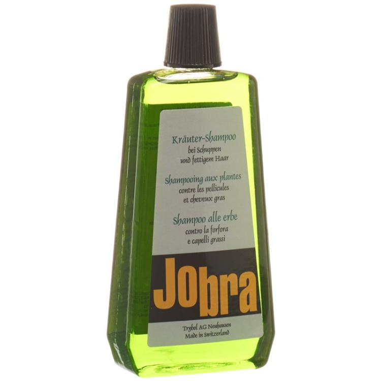 Jobra shampoo de ervas para cada tipo de cabelo garrafa 250 ml