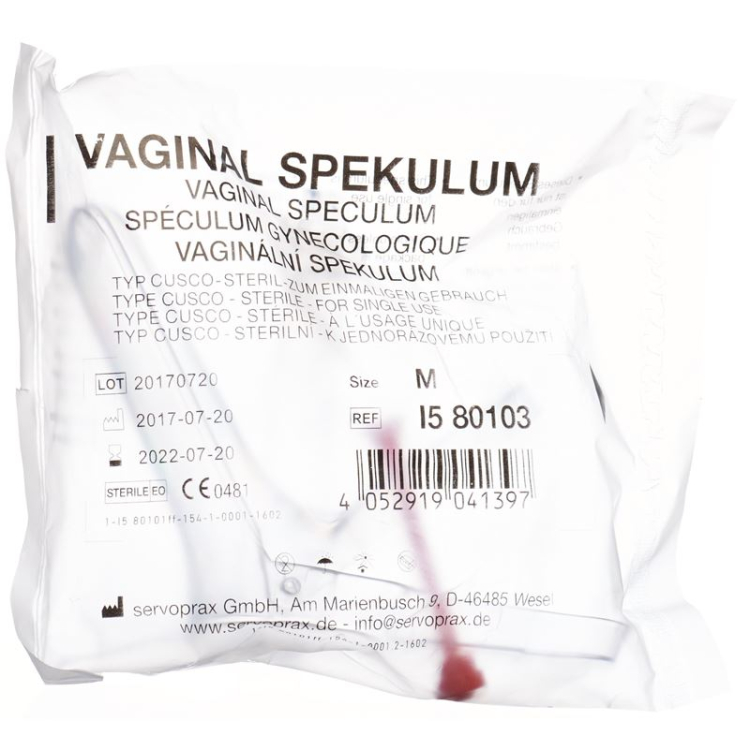 CUSCO spekulum 1x plaststeril M 26mm