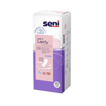 Seni Lady Micro վարտիքի ներքնակ շնչող 20 հատ