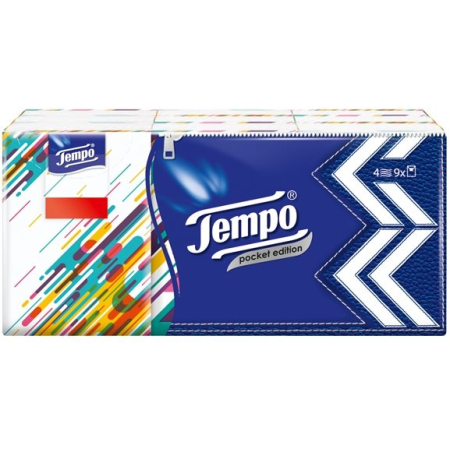 Tempo handkerchiefs Pocket Edition 9 x 5 pcs