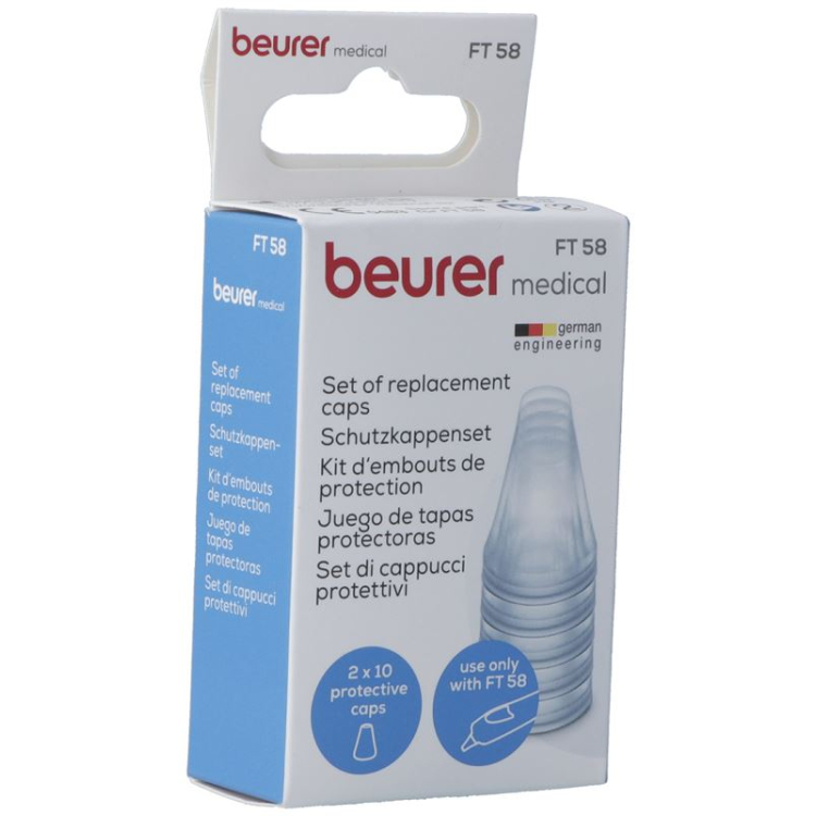 BEURER protective cap set for FT 58