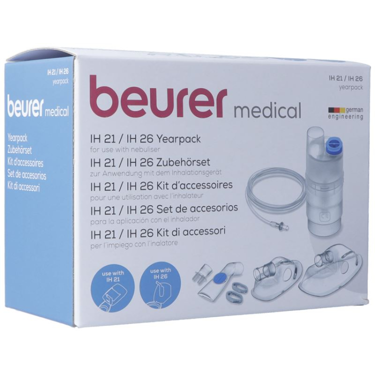 Beurer aftermarket accessories set to inhaler IH 21/26