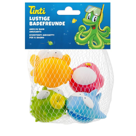 Tinti Funny swimmers set of 4 German / French / Italian
