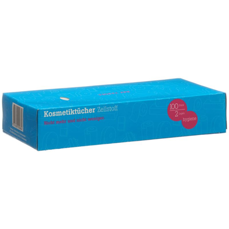 Sjove kosmetikservietter cellulose 2-lags 150 stk