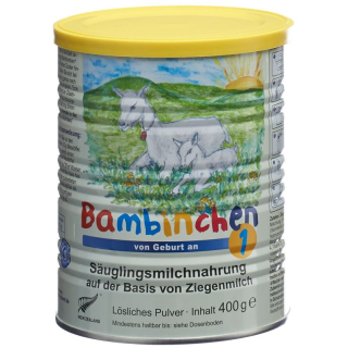 Bambinchen 1 starter milk goat milk Ds 400 g