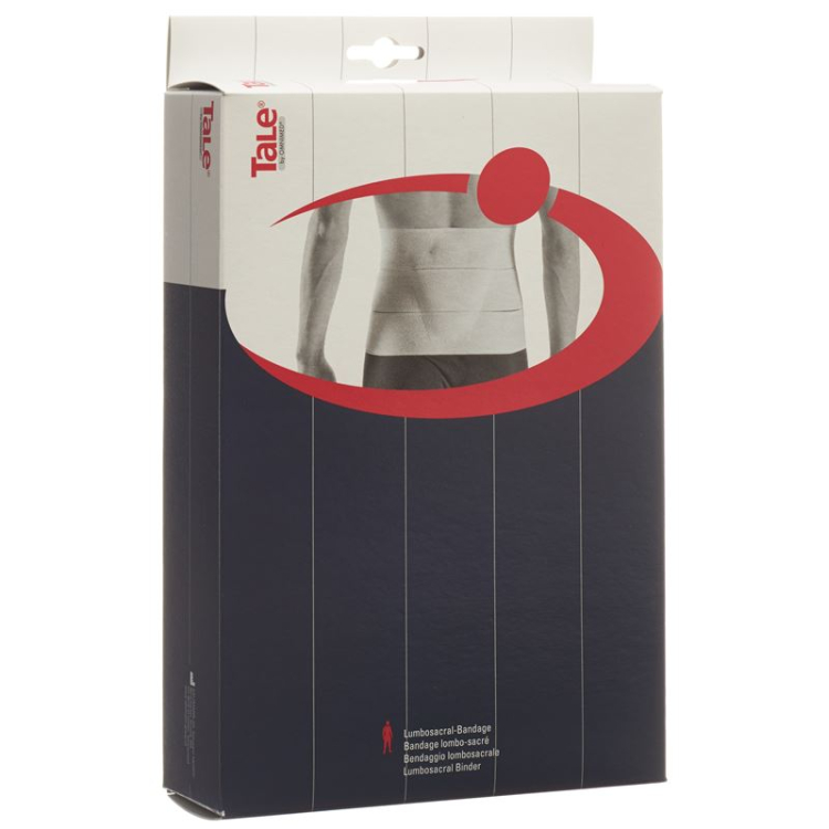 Tale Lumbosacral Bandage 22,5/<110cm pad hvit