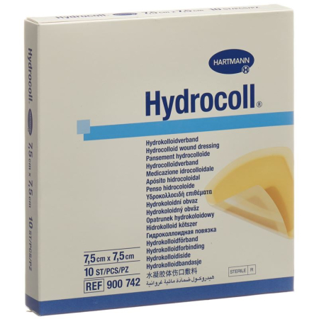 Hydrocoll hydrocolloid verb 7.5x7.5cm 10 pcs