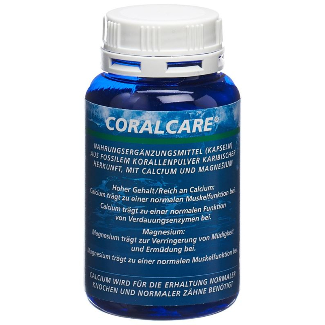 Coralcare Calcium-Magnesium Kaps 1000 mg Ds 120 pcs