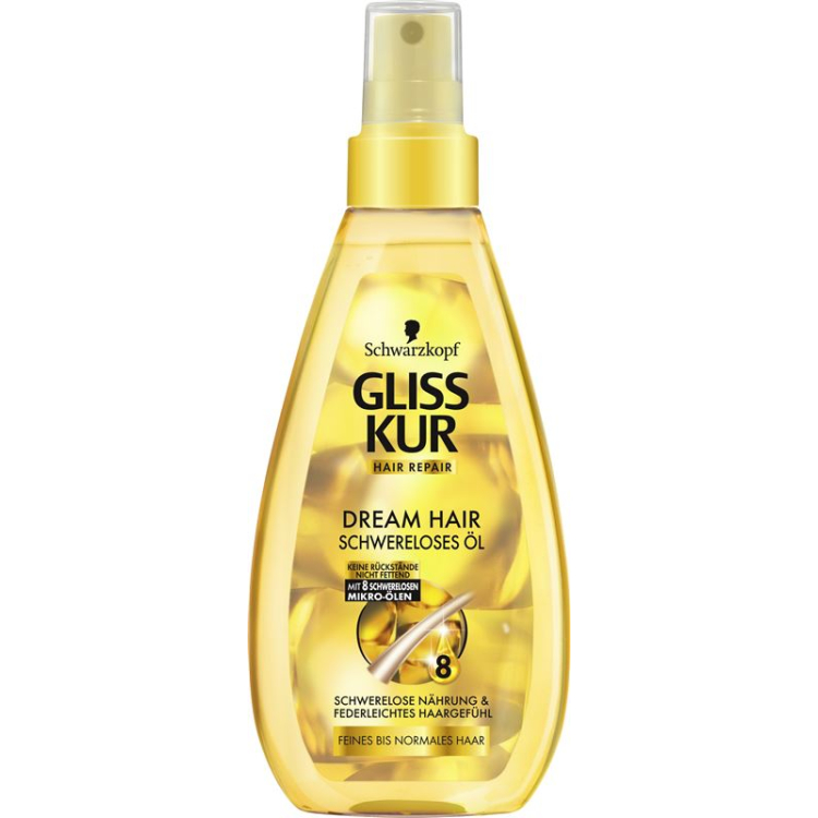 Gliss Kur Dream Hair schwereloses öl 150 ml