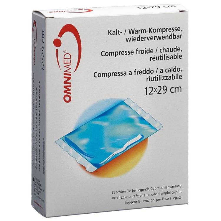 SAMA cold warm compress 12x29cm reusable