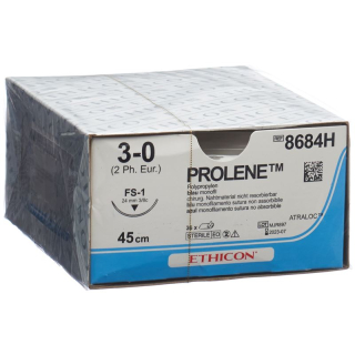 PROLENE 45cm biru 3-0 FS-1 36 pcs