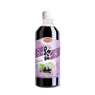 so&so aronia elderflower concentrate organic bottle 5 dl