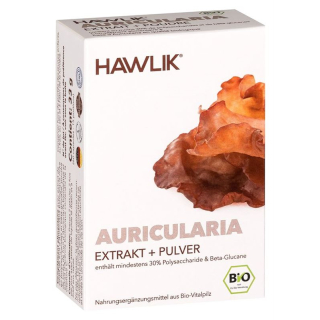 Hawlik Auricularia Extract + Powder Caps 60 pcs