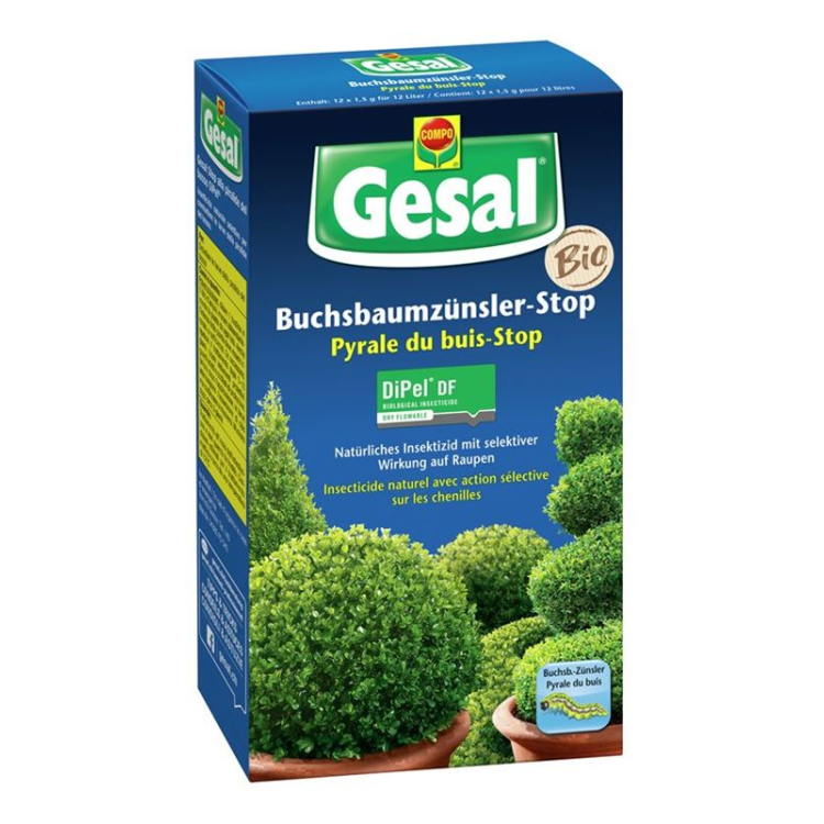 Gesal box tree moth Stop DiPel DF 12 x 1,5 გ