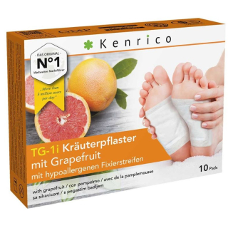 Kenrico herbal plasters with grapefruit 10 pcs